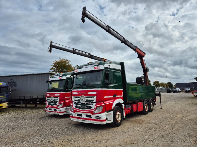 Mercedes-Benz Actros 2551/6x2 // Palfinger 16002 B // 2 x trucks - Kraanwagen: afbeelding 3 Mercedes-Benz Actros 2551/6x2 // Palfinger 16002 B // 2 x trucks - Kraanwagen: afbeelding 3