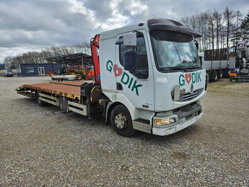 Renault Midlum 220 Machine/auto Transport and crane(2 stk) - Autovrachtwagen vrachtwagen, Kraanwagen: afbeelding 5 Renault Midlum 220 Machine/auto Transport and crane(2 stk) - Autovrachtwagen vrachtwagen, Kraanwagen: afbeelding 5