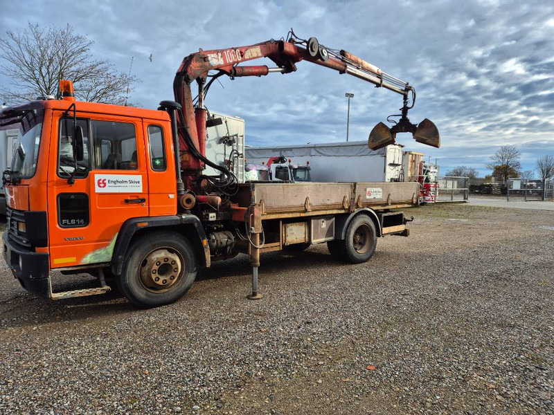 Volvo FL 614 // HMF1065 K2 grab/Rotor // Steelsupension - Kraanwagen: afbeelding 1 Volvo FL 614 // HMF1065 K2 grab/Rotor // Steelsupension - Kraanwagen: afbeelding 1