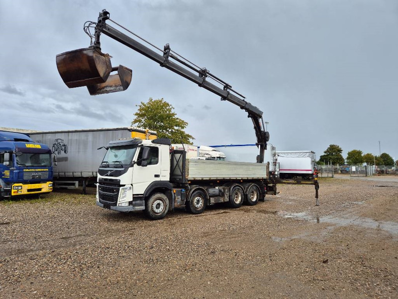 Volvo FM 460 8x4/4 //HIAB 211 EP-4 // 3 sidetip - Kraanwagen: afbeelding 2 Volvo FM 460 8x4/4 //HIAB 211 EP-4 // 3 sidetip - Kraanwagen: afbeelding 2