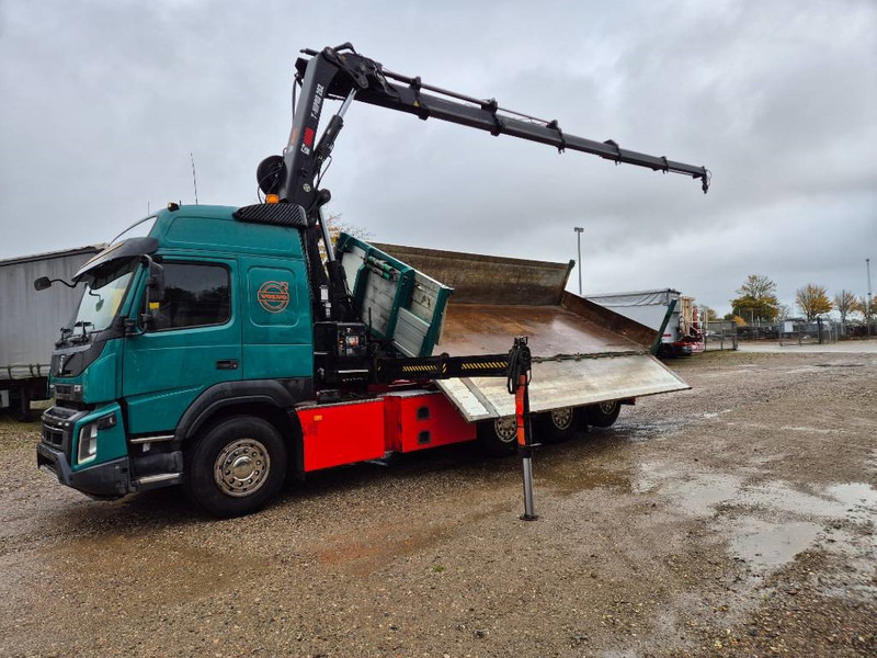 Kraanwagen Volvo FMX 500 8x4 // HIAB X-HIPRO 262 EP-5 // 3-Tipper: afbeelding 8