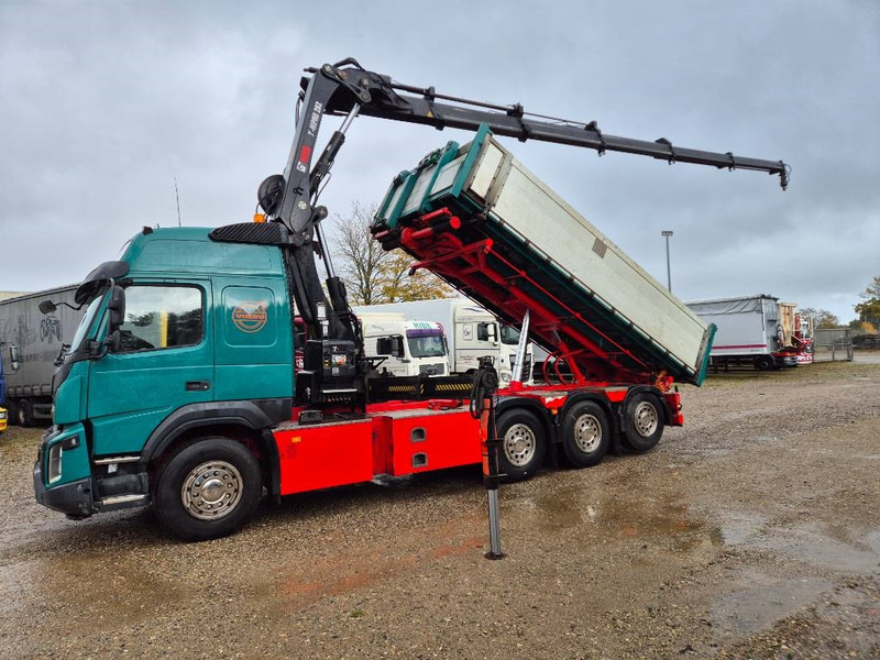 Volvo FMX 500 8x4 // HIAB X-HIPRO 262 EP-5 // 3-Tipper - Kraanwagen: afbeelding 2 Volvo FMX 500 8x4 // HIAB X-HIPRO 262 EP-5 // 3-Tipper - Kraanwagen: afbeelding 2