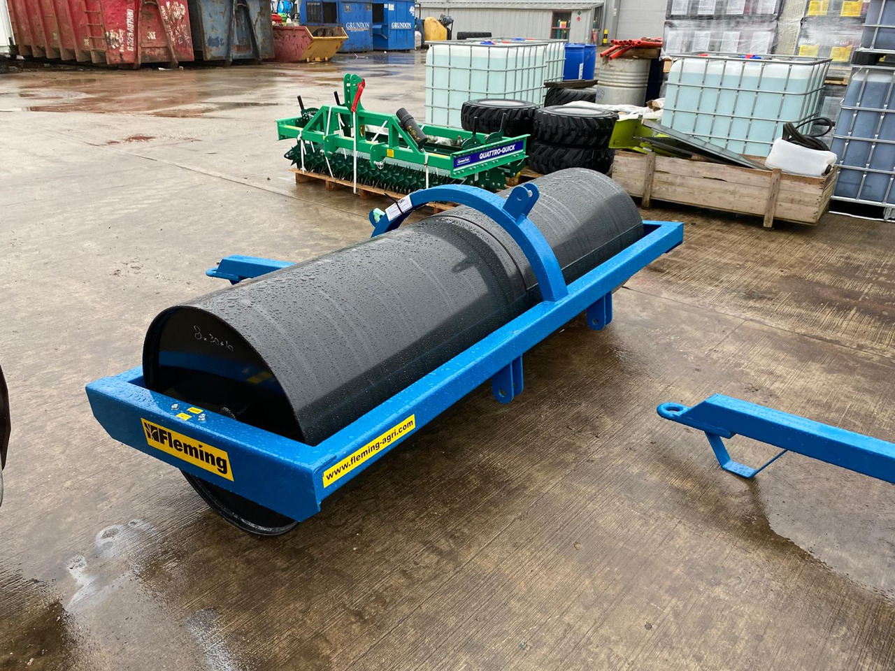 Fleming 83010 8 Foot Roller - Landbouw wals: afbeelding 3 Fleming 83010 8 Foot Roller - Landbouw wals: afbeelding 3