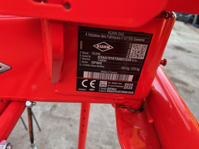 Kuhn GF502 Tedder - Hooischudder: afbeelding 5 Kuhn GF502 Tedder - Hooischudder: afbeelding 5