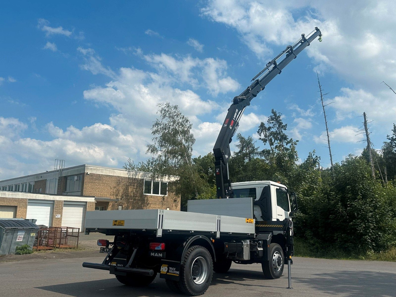 MAN TGM 18.320 4x4 Euro 6e Pritsche Hiab 228-4 Kran - Vrachtwagen met open laadbak, Kraanwagen: afbeelding 5 MAN TGM 18.320 4x4 Euro 6e Pritsche Hiab 228-4 Kran - Vrachtwagen met open laadbak, Kraanwagen: afbeelding 5