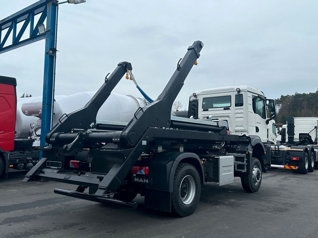 MAN TGS 18.400 4x4 Euro 6e Hyva Absetzkipper - Kipper vrachtwagen, Kraanwagen: afbeelding 3 MAN TGS 18.400 4x4 Euro 6e Hyva Absetzkipper - Kipper vrachtwagen, Kraanwagen: afbeelding 3