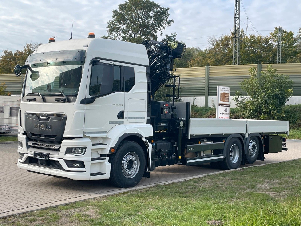 MAN TGS 26.480 /6X Hiab X-HIRRO 302 E-6 JIB 70x4 - Kraanwagen: afbeelding 1 MAN TGS 26.480 /6X Hiab X-HIRRO 302 E-6 JIB 70x4 - Kraanwagen: afbeelding 1