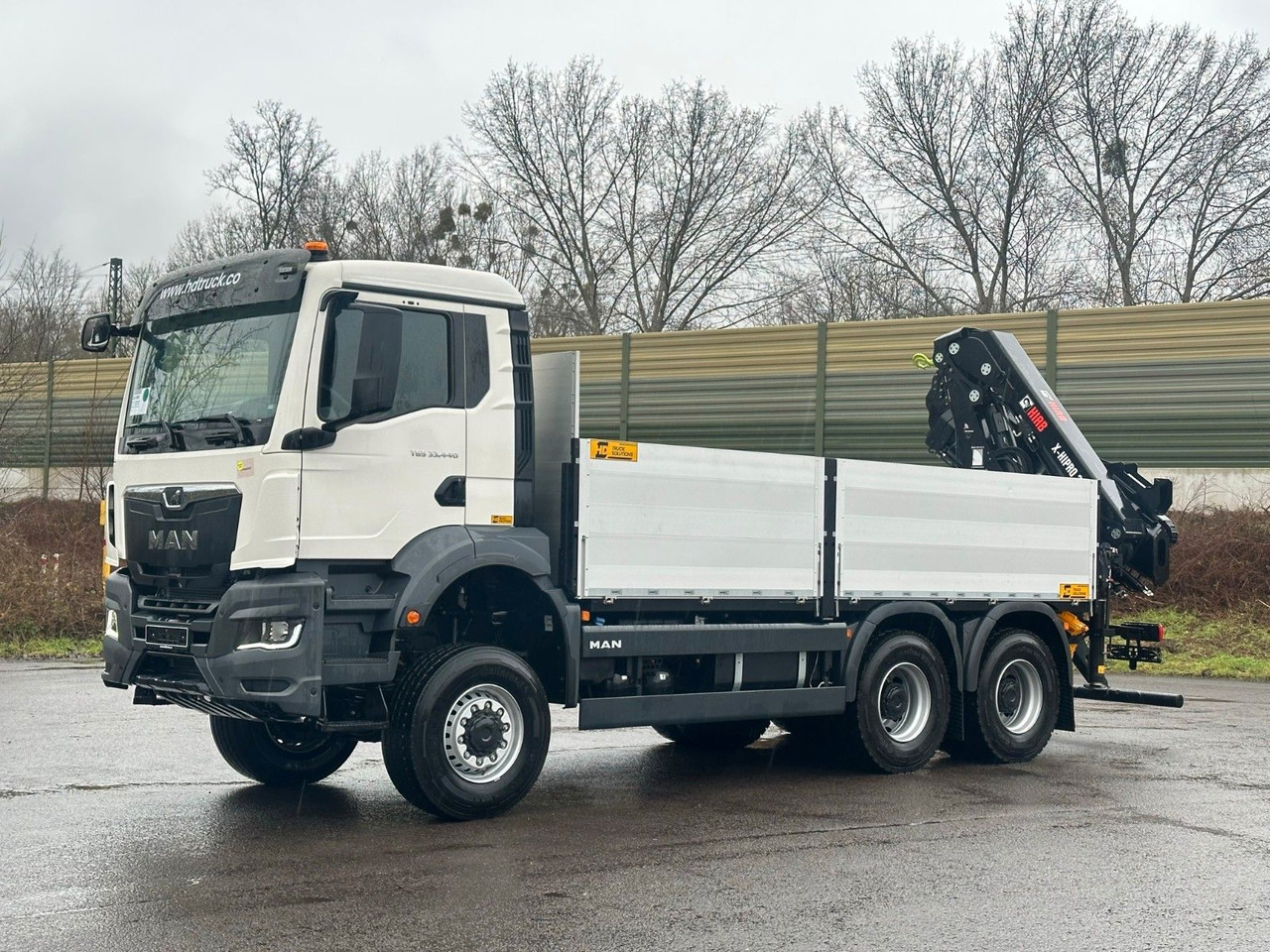 MAN TGS 33.440 6x6 Kran HIAB X-HiPro 302 E 6 - Kraanwagen: afbeelding 4 MAN TGS 33.440 6x6 Kran HIAB X-HiPro 302 E 6 - Kraanwagen: afbeelding 4