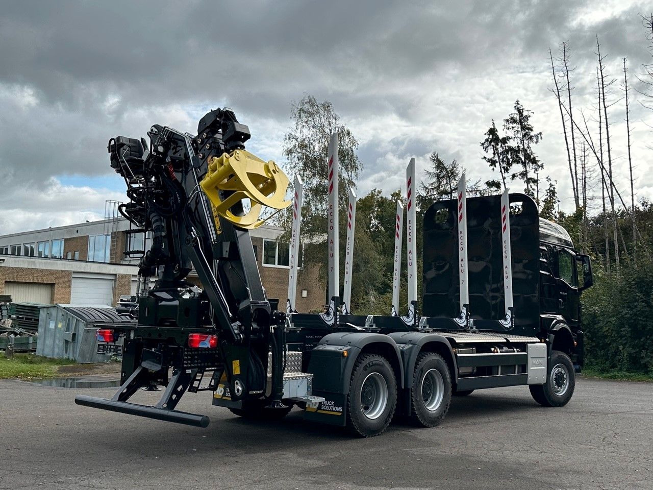 MAN TGS 33.520 6X6 Euro6e LogLift 165 Z - Houttransport, Kraanwagen: afbeelding 5 MAN TGS 33.520 6X6 Euro6e LogLift 165 Z - Houttransport, Kraanwagen: afbeelding 5