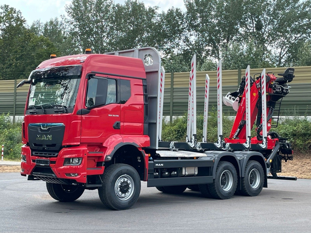 MAN TGS 33.520 6X6 Euro6e Radstand 3900mm EPSILON - Houttransport, Kraanwagen: afbeelding 1 MAN TGS 33.520 6X6 Euro6e Radstand 3900mm EPSILON - Houttransport, Kraanwagen: afbeelding 1