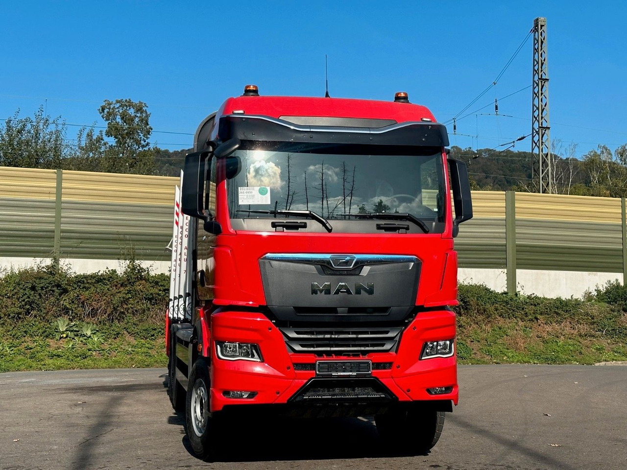Houttransport, Kraanwagen MAN TGX 33.510 6X4 BL Euro6e  EPSILON 150 Z: afbeelding 11