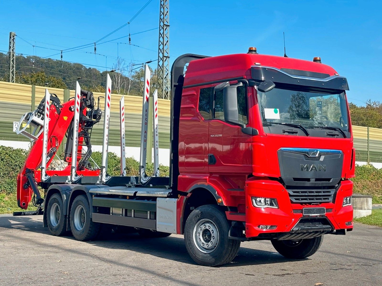 MAN TGX 33.510 6X4 BL Euro6e EPSILON 150 Z - Houttransport, Kraanwagen: afbeelding 1 MAN TGX 33.510 6X4 BL Euro6e EPSILON 150 Z - Houttransport, Kraanwagen: afbeelding 1