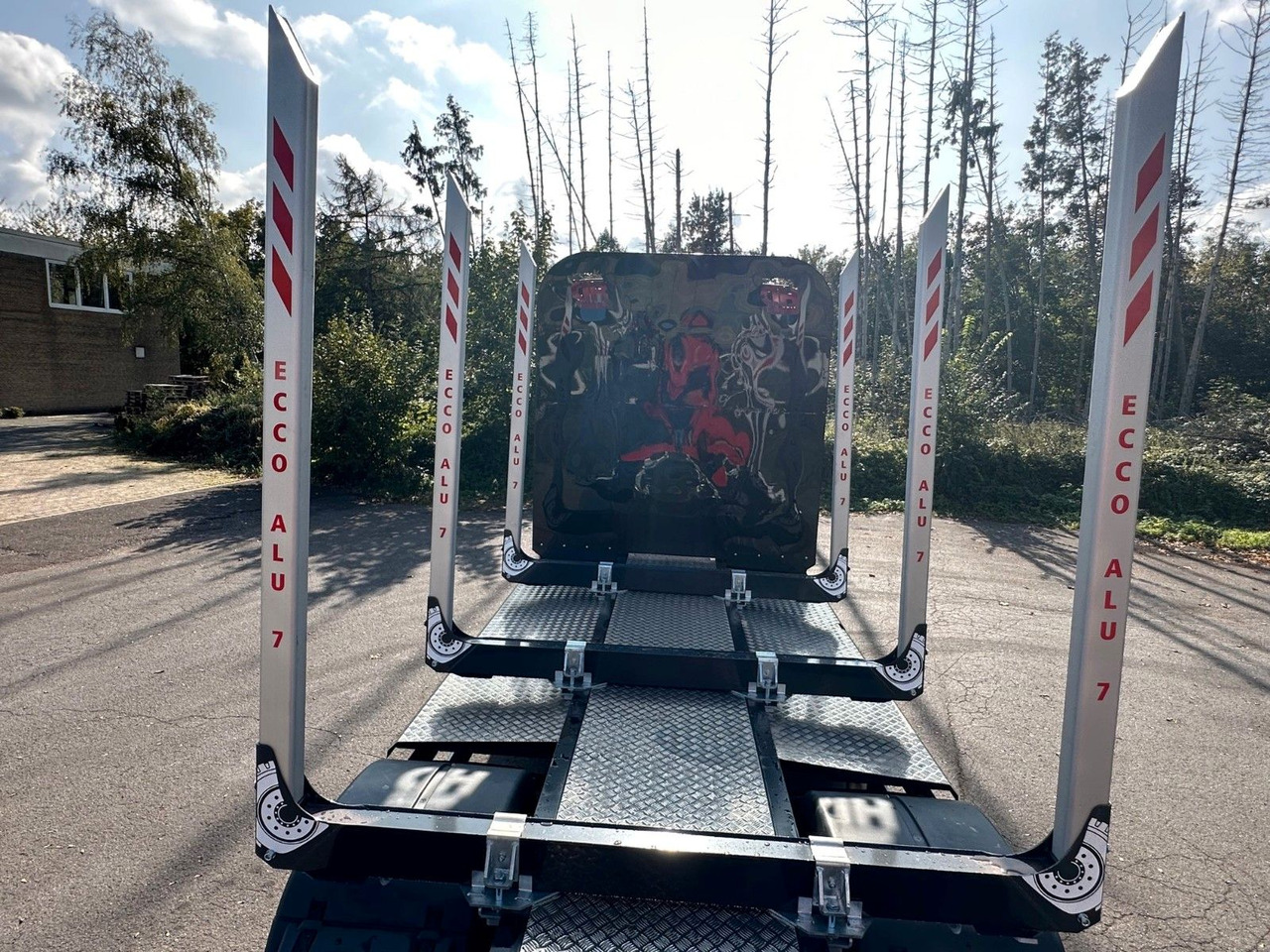 Houttransport, Kraanwagen MAN TGX 33.510 6X4 BL Euro6e  EPSILON 150 Z: afbeelding 12