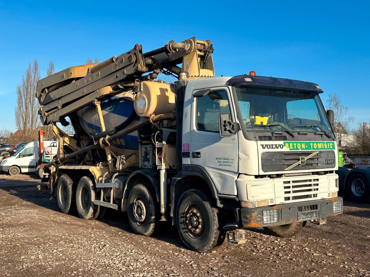 Volvo FM380 8X4 CIFA 28m Fahrmischer Pumpe - Betonpomp: afbeelding 1 Volvo FM380 8X4 CIFA 28m Fahrmischer Pumpe - Betonpomp: afbeelding 1