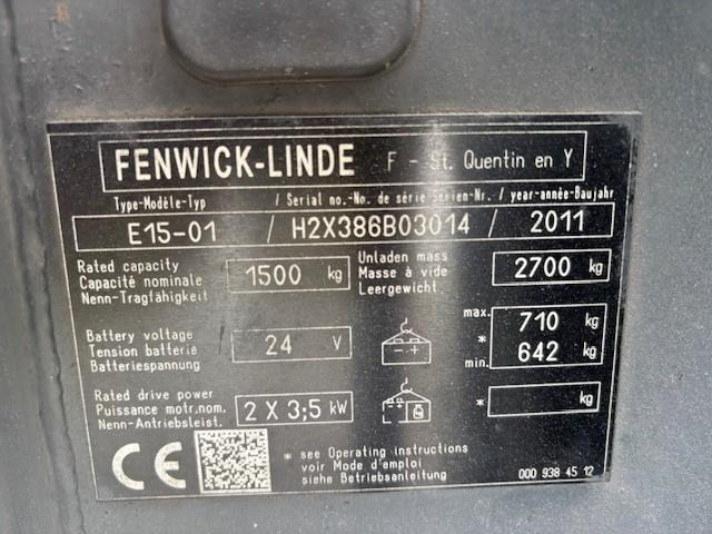 Linde E15 Heftruck - Heftruck: afbeelding 5 Linde E15 Heftruck - Heftruck: afbeelding 5
