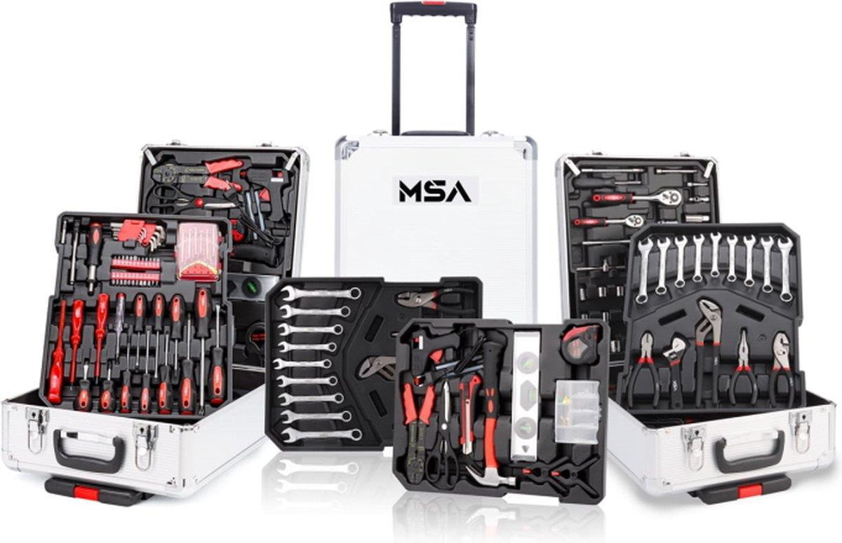 MSA 610PCS Gereedschapskoffer - Werkplaats toebehoor: afbeelding 1 MSA 610PCS Gereedschapskoffer - Werkplaats toebehoor: afbeelding 1