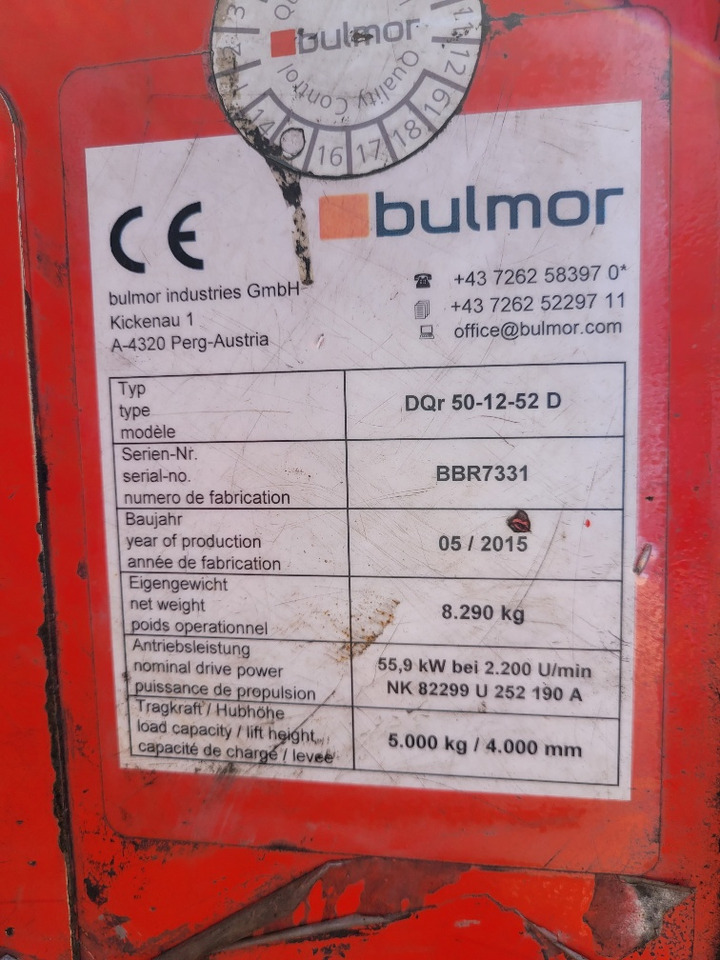 Zijlader Bulmor DQR50/12/55D: afbeelding 8
