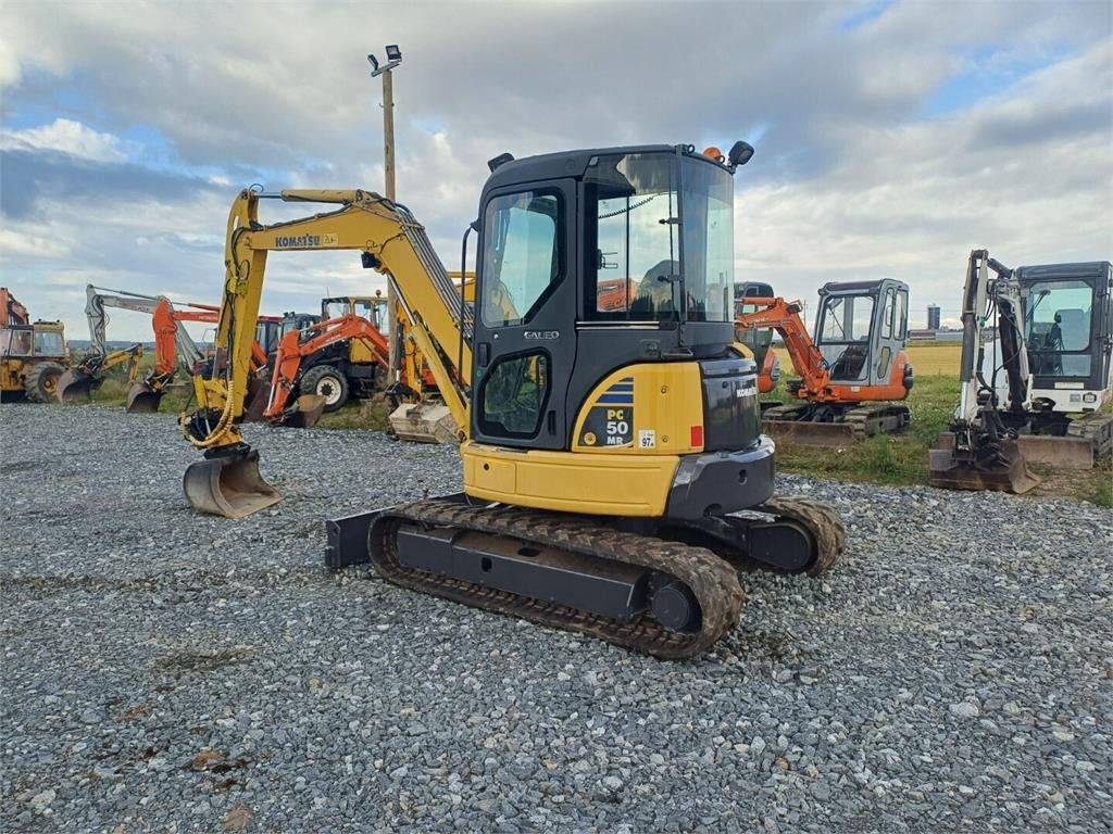 Komatsu pc50mr-2 Engcon pyörittäjällä - Minigraafmachine: afbeelding 3 Komatsu pc50mr-2 Engcon pyörittäjällä - Minigraafmachine: afbeelding 3