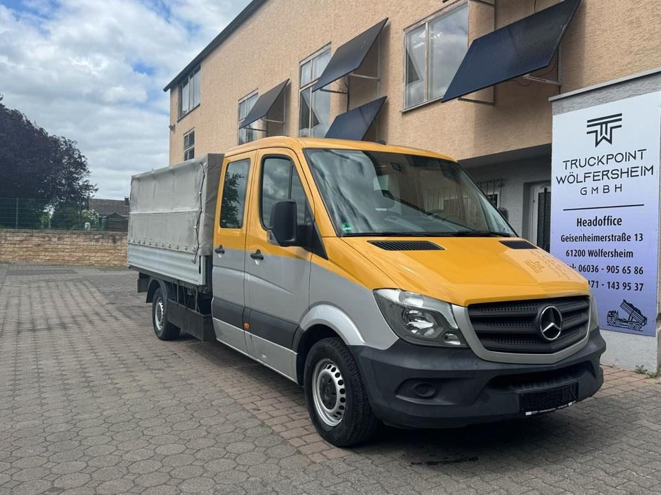 Mercedes-Benz 316 CDI/DK/Ahk/Top-Zustand/Tüv-Neu! - Huifzeil bedrijfswagen, Bestelwagen met dubbele cabine: afbeelding 1 Mercedes-Benz 316 CDI/DK/Ahk/Top-Zustand/Tüv-Neu! - Huifzeil bedrijfswagen, Bestelwagen met dubbele cabine: afbeelding 1