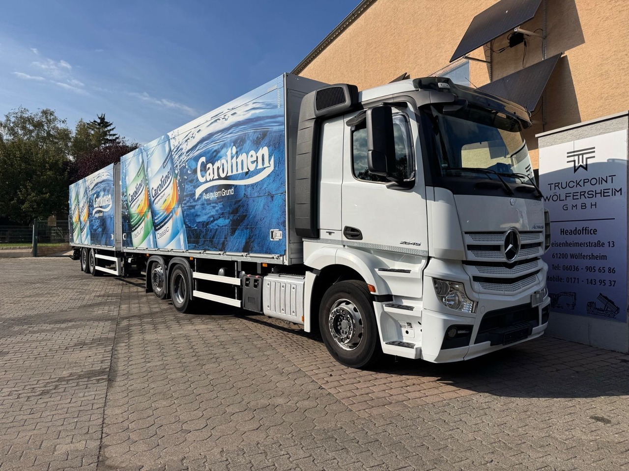 Mercedes-Benz Actros 2645/2xLBW/Retarder/Lenk-Lift/2xAHK - Drankenwagen vrachtwagen: afbeelding 1 Mercedes-Benz Actros 2645/2xLBW/Retarder/Lenk-Lift/2xAHK - Drankenwagen vrachtwagen: afbeelding 1
