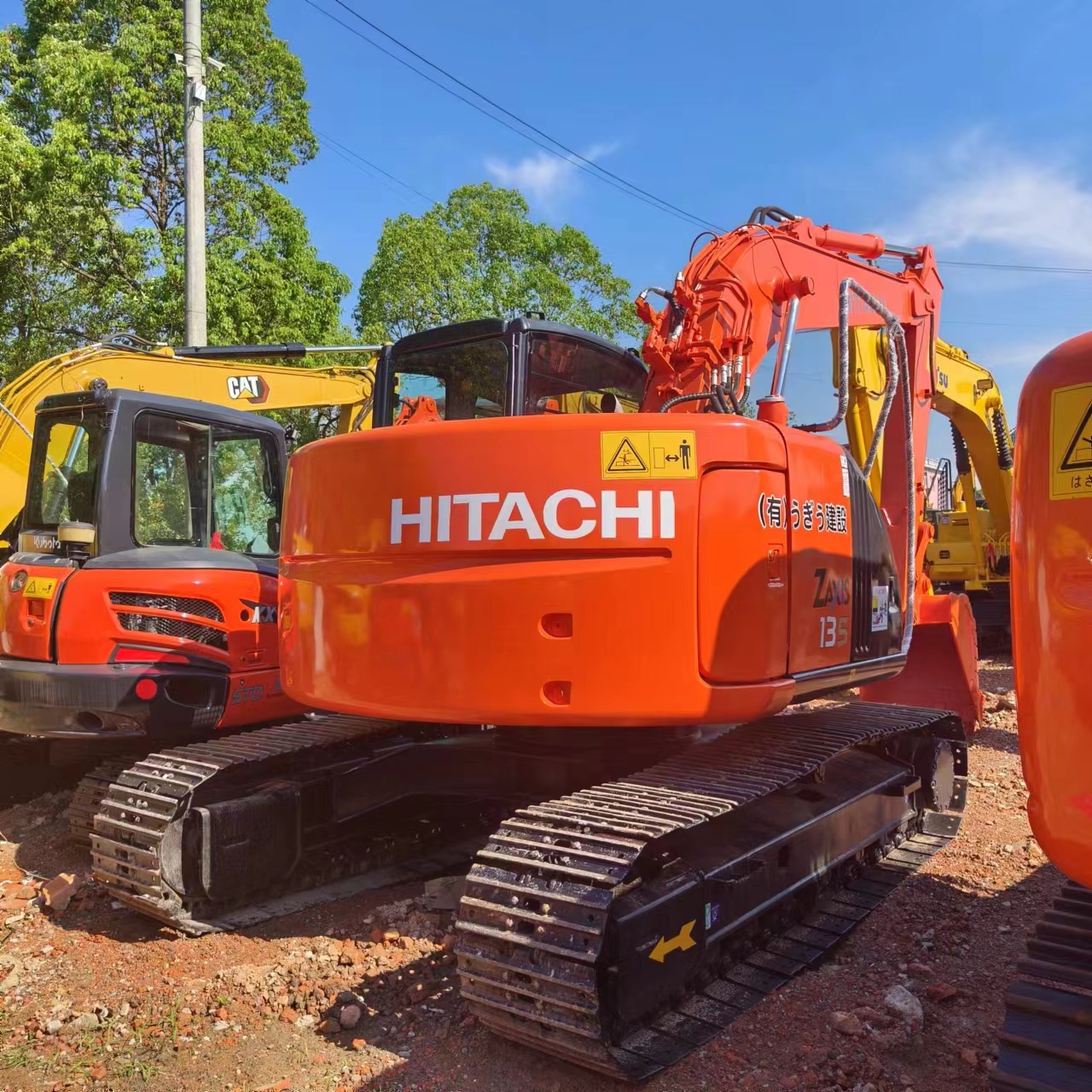 HITACHI ZX135 - Rupsgraafmachine: afbeelding 4 HITACHI ZX135 - Rupsgraafmachine: afbeelding 4
