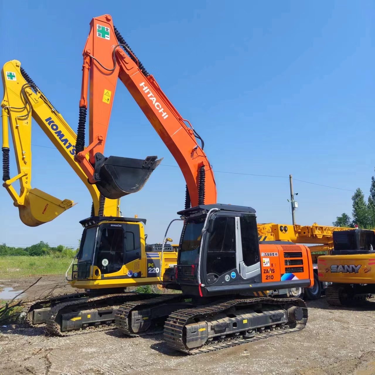 HITACHI ZX210 - Rupsgraafmachine: afbeelding 3 HITACHI ZX210 - Rupsgraafmachine: afbeelding 3