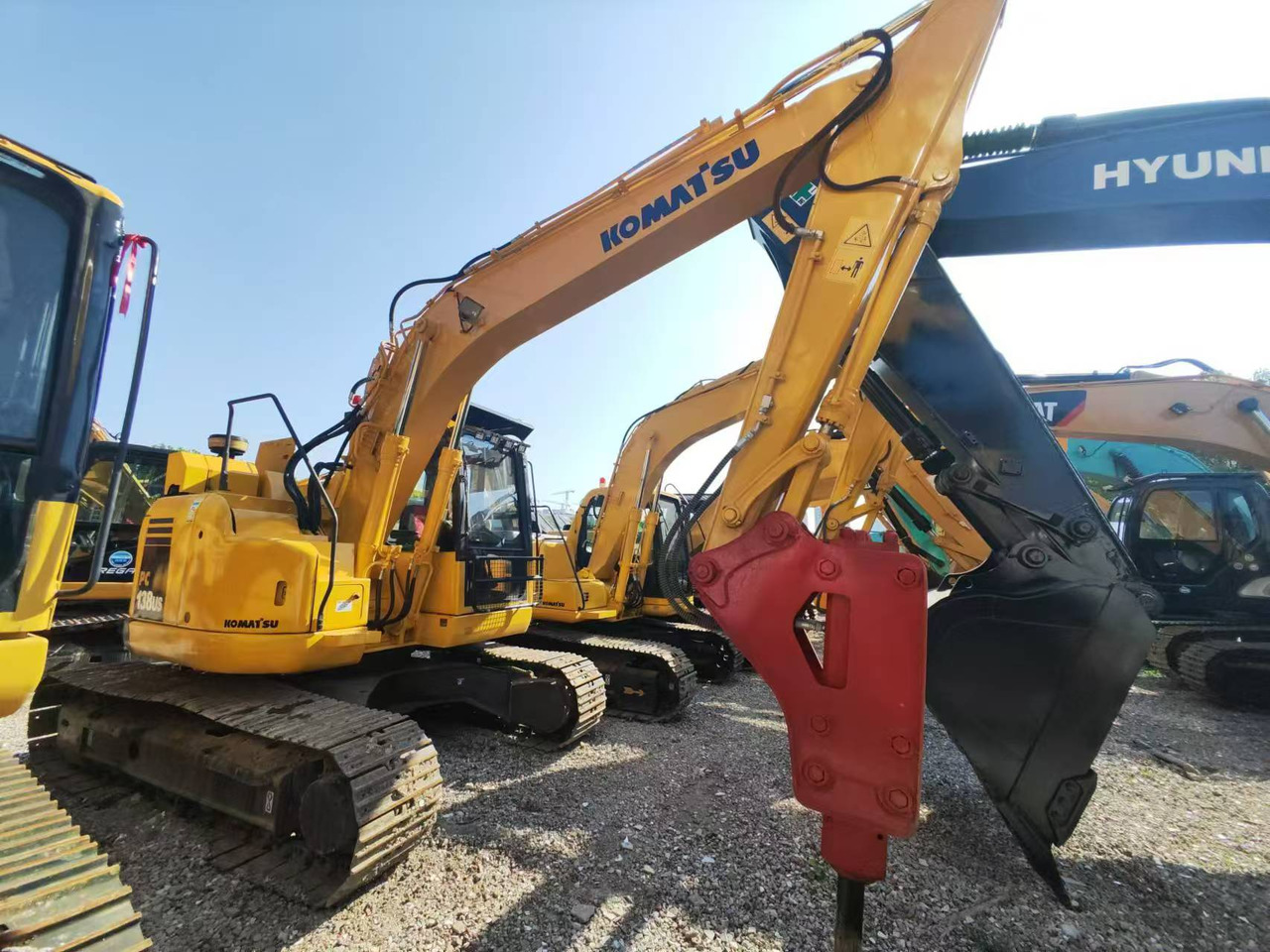 KOMATSU PC138US - Rupsgraafmachine: afbeelding 1 KOMATSU PC138US - Rupsgraafmachine: afbeelding 1