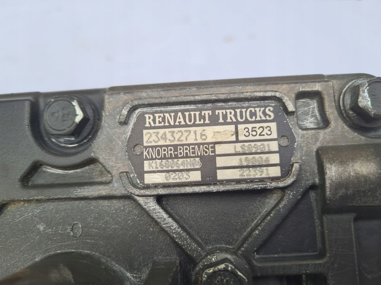 Compressor voor Vrachtwagen KNORR-BREMSE SPRĘŻARKA KOMPRESOR POWIETRZA RENAULT GAMA T EVO VOLVO FH 5 FM 5 23432716: afbeelding 7