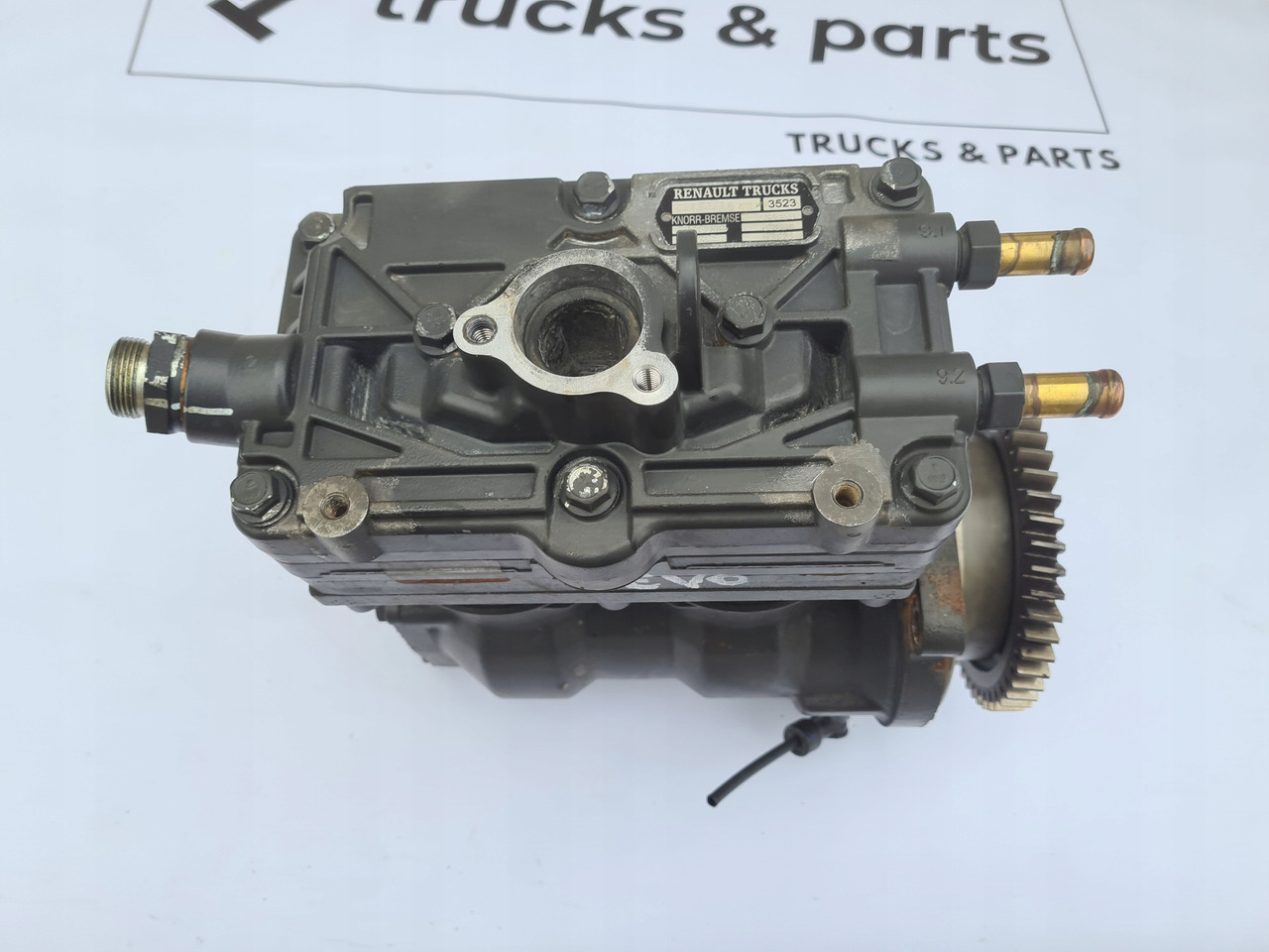 Compressor voor Vrachtwagen KNORR-BREMSE SPRĘŻARKA KOMPRESOR POWIETRZA RENAULT GAMA T EVO VOLVO FH 5 FM 5 23432716: afbeelding 6