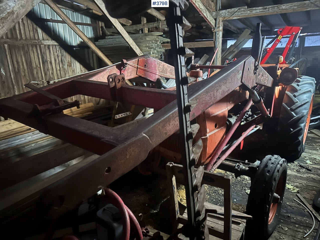 1900 Fiat 415 tractor w/ front loader and Wee edge mower - Tractor: afbeelding 2 1900 Fiat 415 tractor w/ front loader and Wee edge mower - Tractor: afbeelding 2
