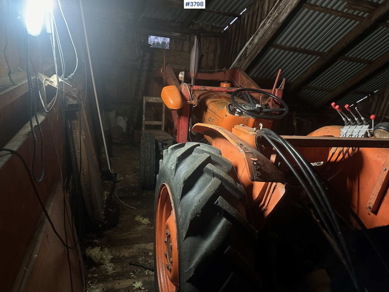 1900 Fiat 415 tractor w/ front loader and Wee edge mower - Tractor: afbeelding 4 1900 Fiat 415 tractor w/ front loader and Wee edge mower - Tractor: afbeelding 4