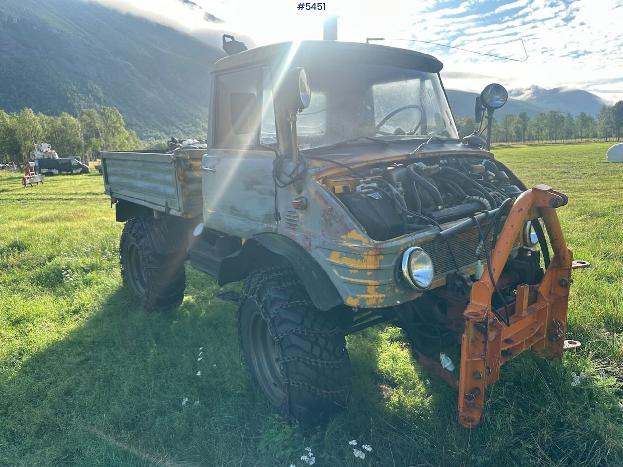 1967 Mercedes-Benz Unimog 406 - Vrachtwagen met open laadbak: afbeelding 1 1967 Mercedes-Benz Unimog 406 - Vrachtwagen met open laadbak: afbeelding 1