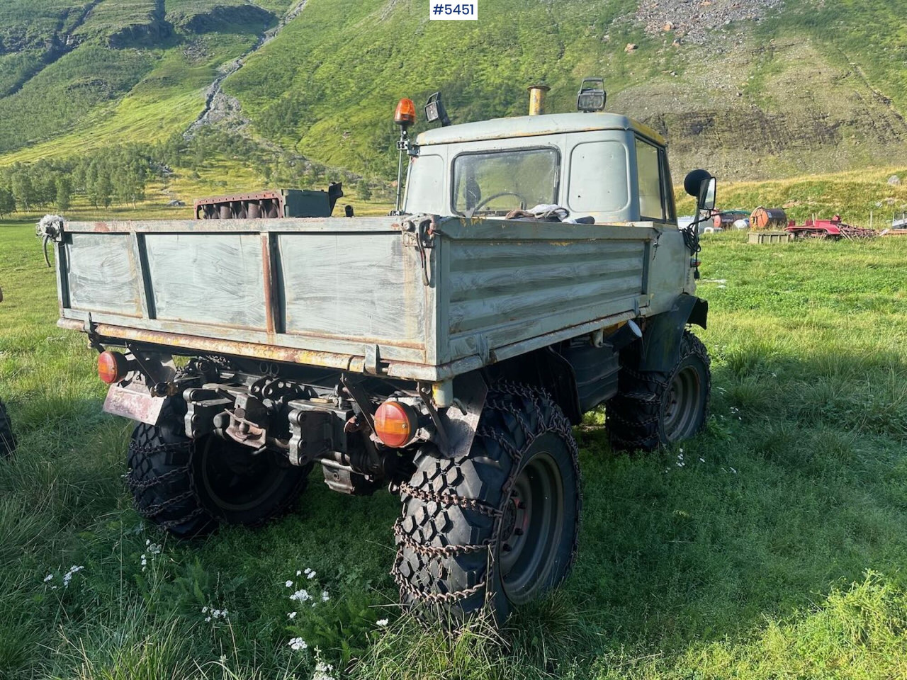 1967 Mercedes-Benz Unimog 406 - Vrachtwagen met open laadbak: afbeelding 3 1967 Mercedes-Benz Unimog 406 - Vrachtwagen met open laadbak: afbeelding 3
