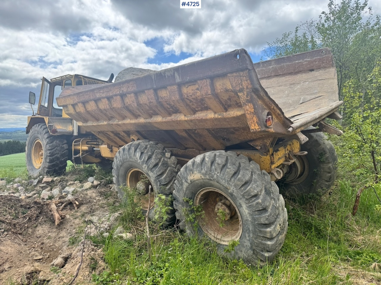 1973 Volvo BM Volvo Dr 860 TL Dumper - Kiepwagen met knikbesturing: afbeelding 3 1973 Volvo BM Volvo Dr 860 TL Dumper - Kiepwagen met knikbesturing: afbeelding 3