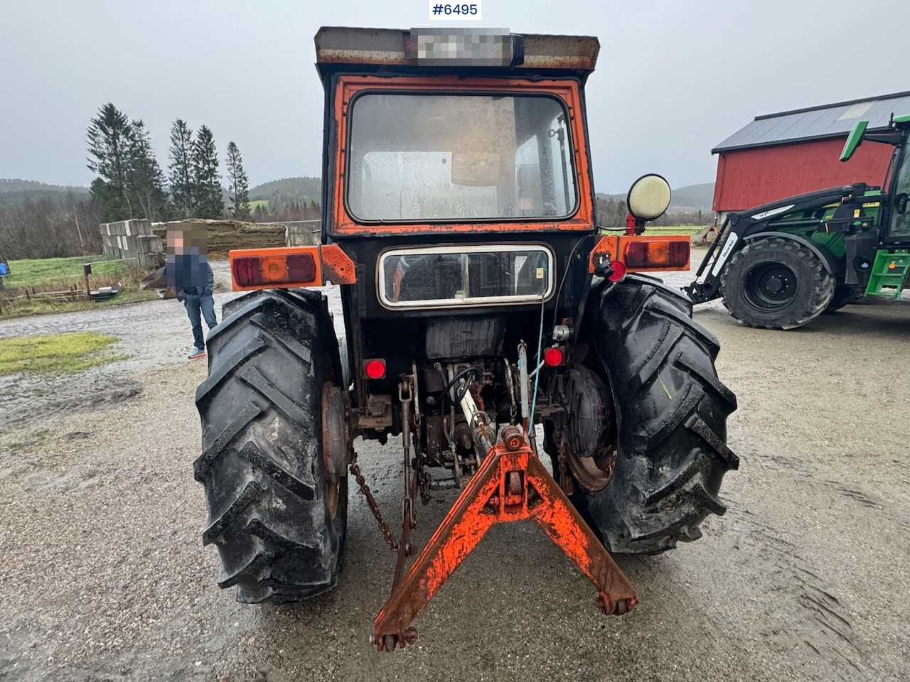 1975 Fiat 640 tractor with/twin wheels and triangle. WATCH THE VIDEO! - Tractor: afbeelding 4 1975 Fiat 640 tractor with/twin wheels and triangle. WATCH THE VIDEO! - Tractor: afbeelding 4