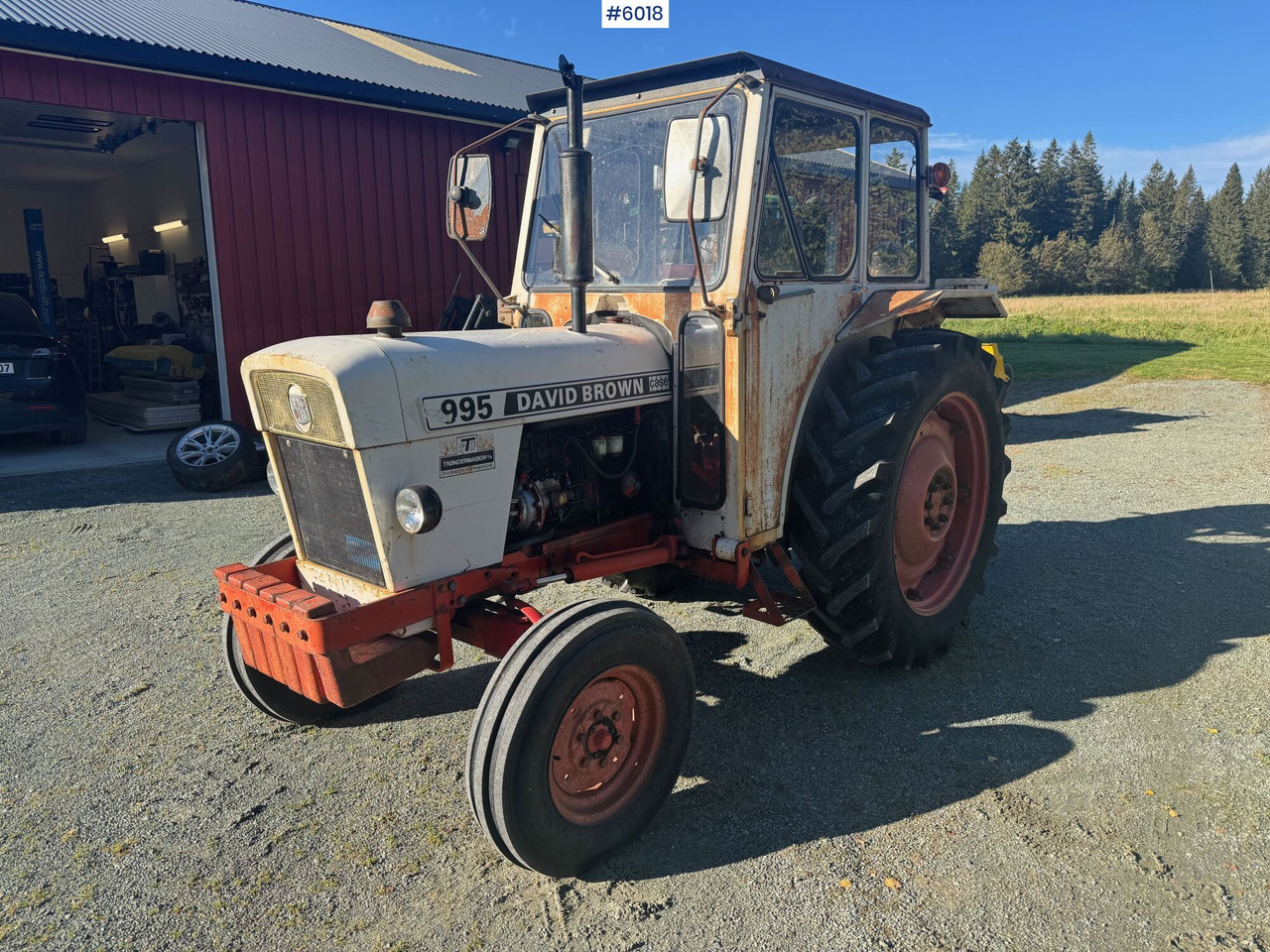 Tractor 1976 David Brown 995 w/ 2 double outlets. WATCH VIDEO!: afbeelding 8