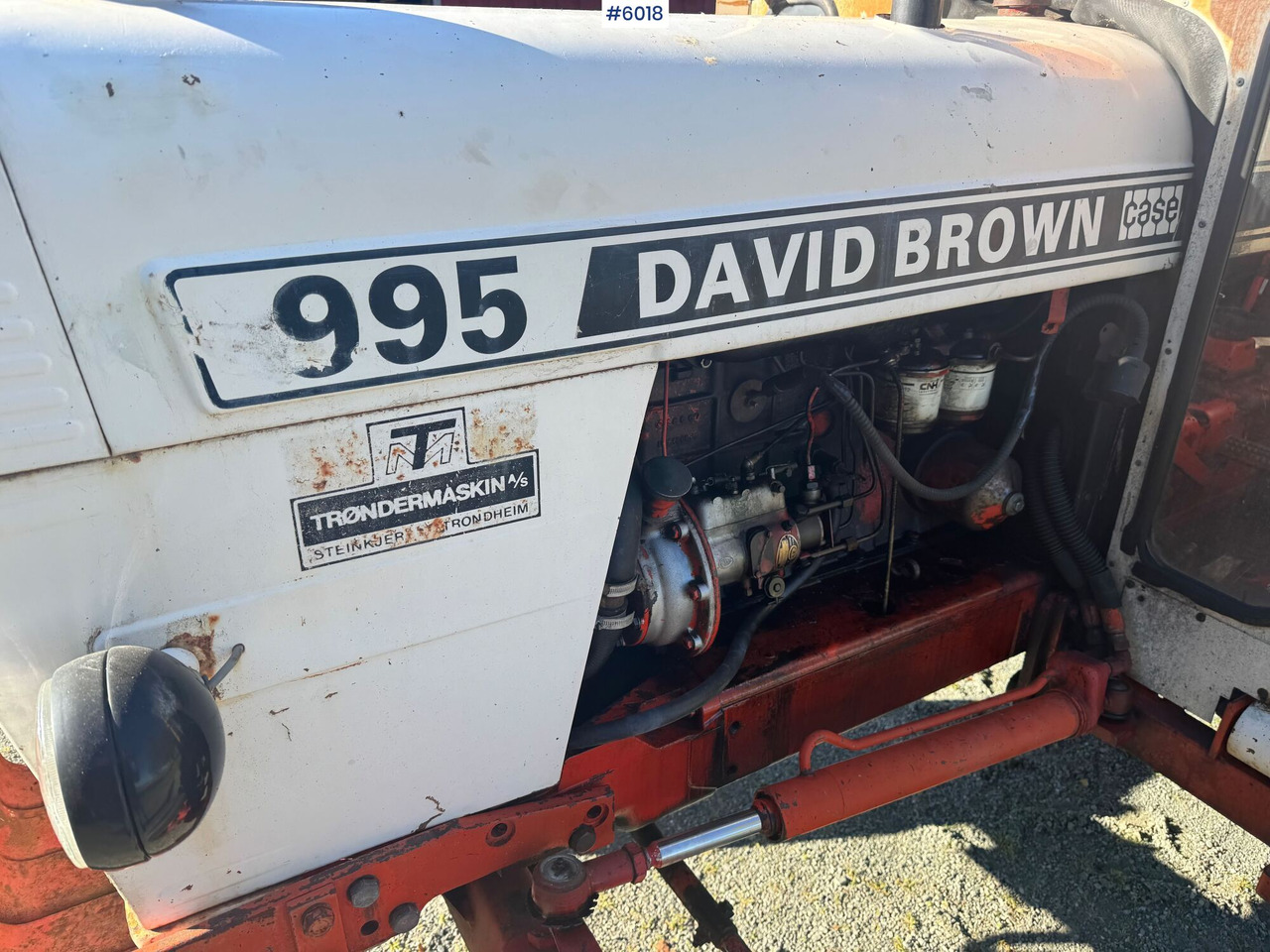 Tractor 1976 David Brown 995 w/ 2 double outlets. WATCH VIDEO!: afbeelding 14