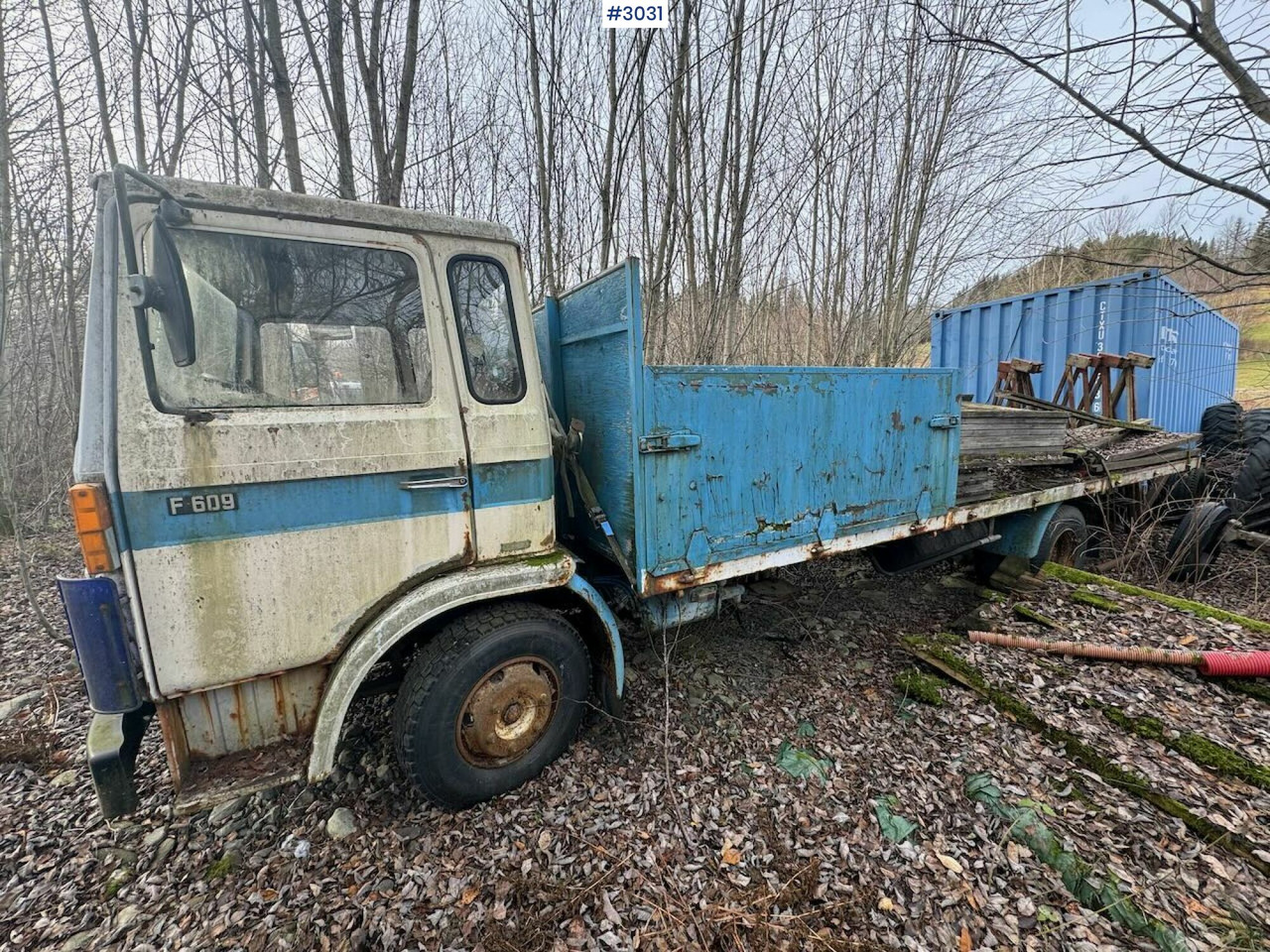 1978 Volvo F 609 flatbed truck - Vrachtwagen met open laadbak: afbeelding 3 1978 Volvo F 609 flatbed truck - Vrachtwagen met open laadbak: afbeelding 3