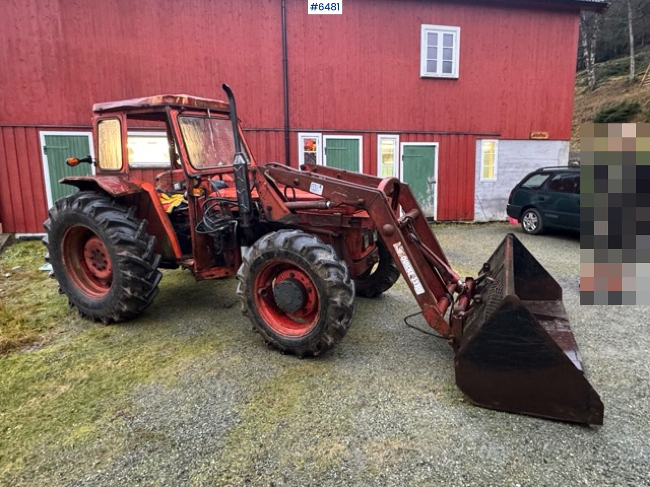 1979 SAME Kosarod 70 with loader and 2 buckets! Repair object - Tractor: afbeelding 5 1979 SAME Kosarod 70 with loader and 2 buckets! Repair object - Tractor: afbeelding 5