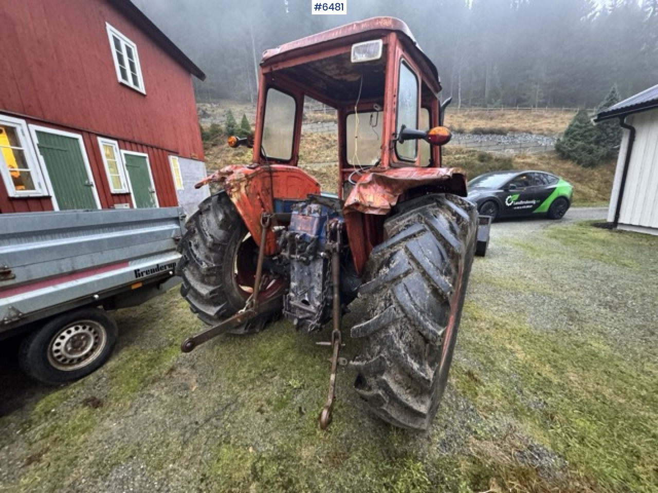 Tractor 1979 SAME Kosarod 70 with loader and 2 buckets! Repair object: afbeelding 8 Tractor 1979 SAME Kosarod 70 with loader and 2 buckets! Repair object: afbeelding 8