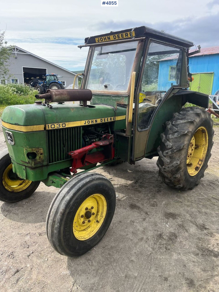 1980 John Deere 1030 tractor w/ twin deck and duun cabin. See hours. - Tractor: afbeelding 1 1980 John Deere 1030 tractor w/ twin deck and duun cabin. See hours. - Tractor: afbeelding 1