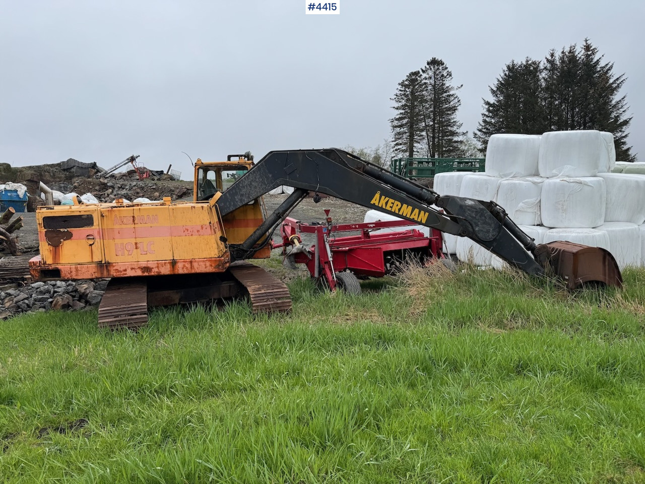 1981 Åkerman H9B LC. SEE VIDEO. - Graafmachine: afbeelding 3 1981 Åkerman H9B LC. SEE VIDEO. - Graafmachine: afbeelding 3