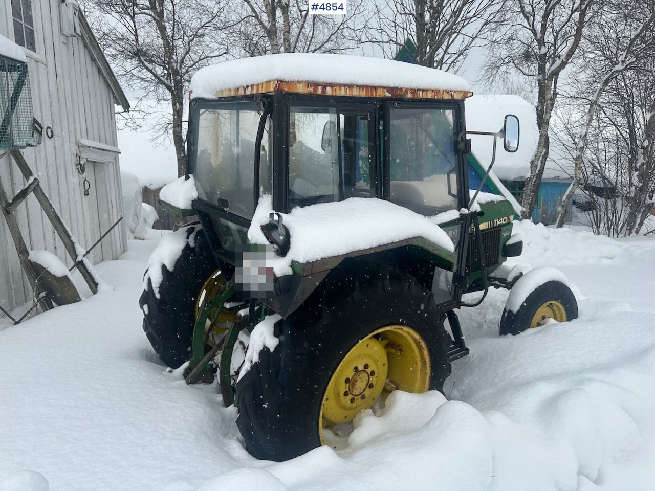 1982 John Deere 1140 tractor - Tractor: afbeelding 4 1982 John Deere 1140 tractor - Tractor: afbeelding 4