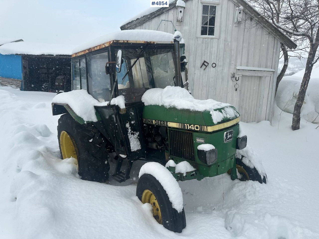 1982 John Deere 1140 tractor - Tractor: afbeelding 2 1982 John Deere 1140 tractor - Tractor: afbeelding 2