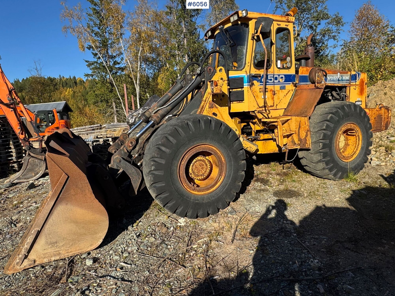 1983 Volvo BM 4500 repair object - Wiellader: afbeelding 3 1983 Volvo BM 4500 repair object - Wiellader: afbeelding 3