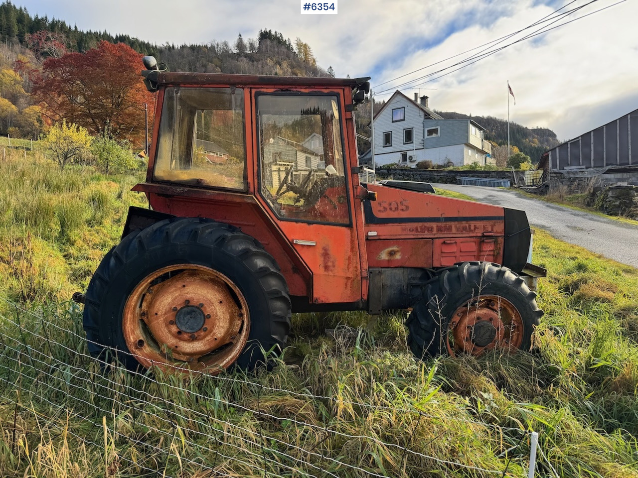 1984 Valmet 505 Turbo. - Tractor: afbeelding 5 1984 Valmet 505 Turbo. - Tractor: afbeelding 5