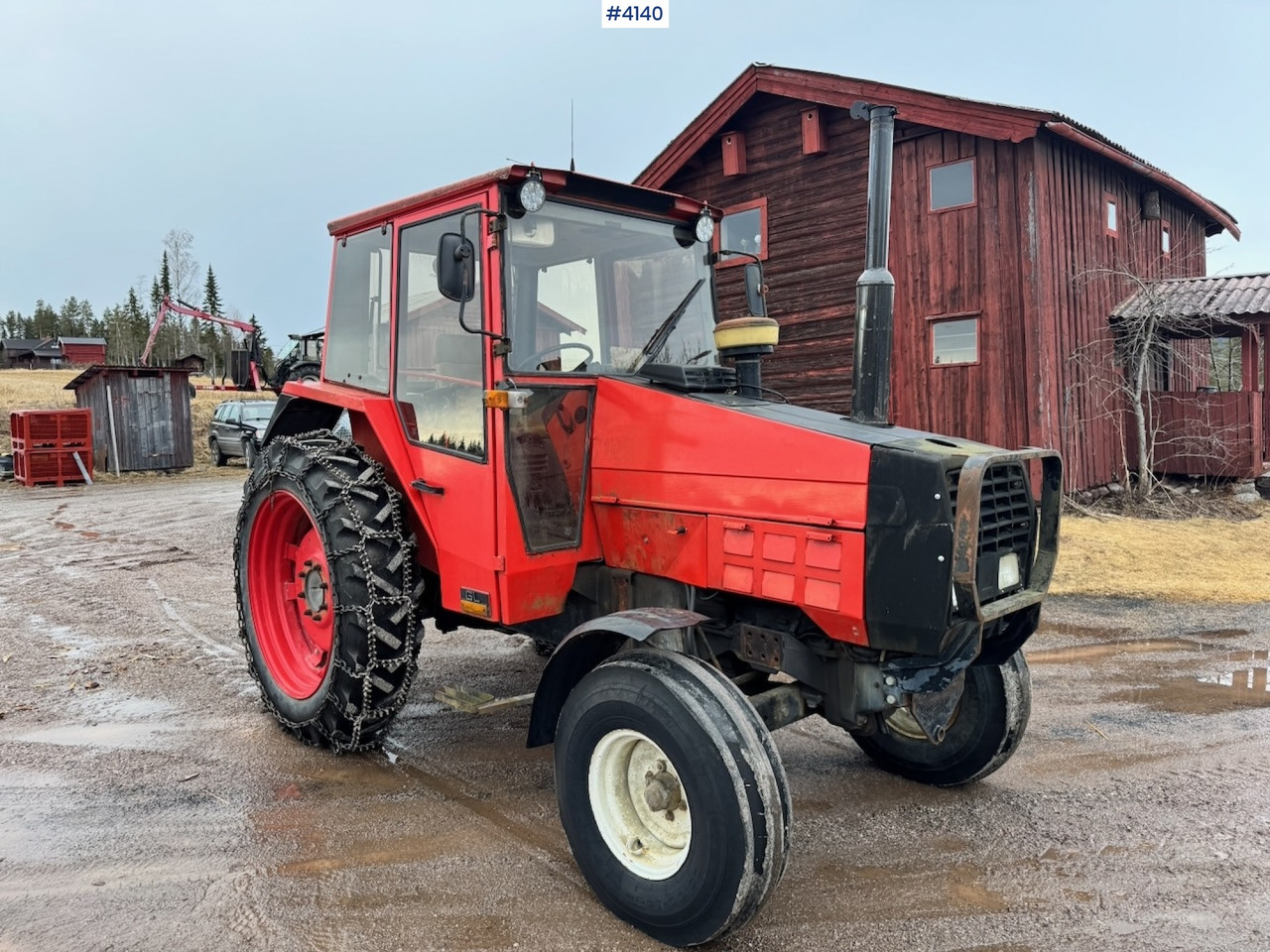 1985 Valmet 4x2 w/ Brackets. - Tractor: afbeelding 4 1985 Valmet 4x2 w/ Brackets. - Tractor: afbeelding 4