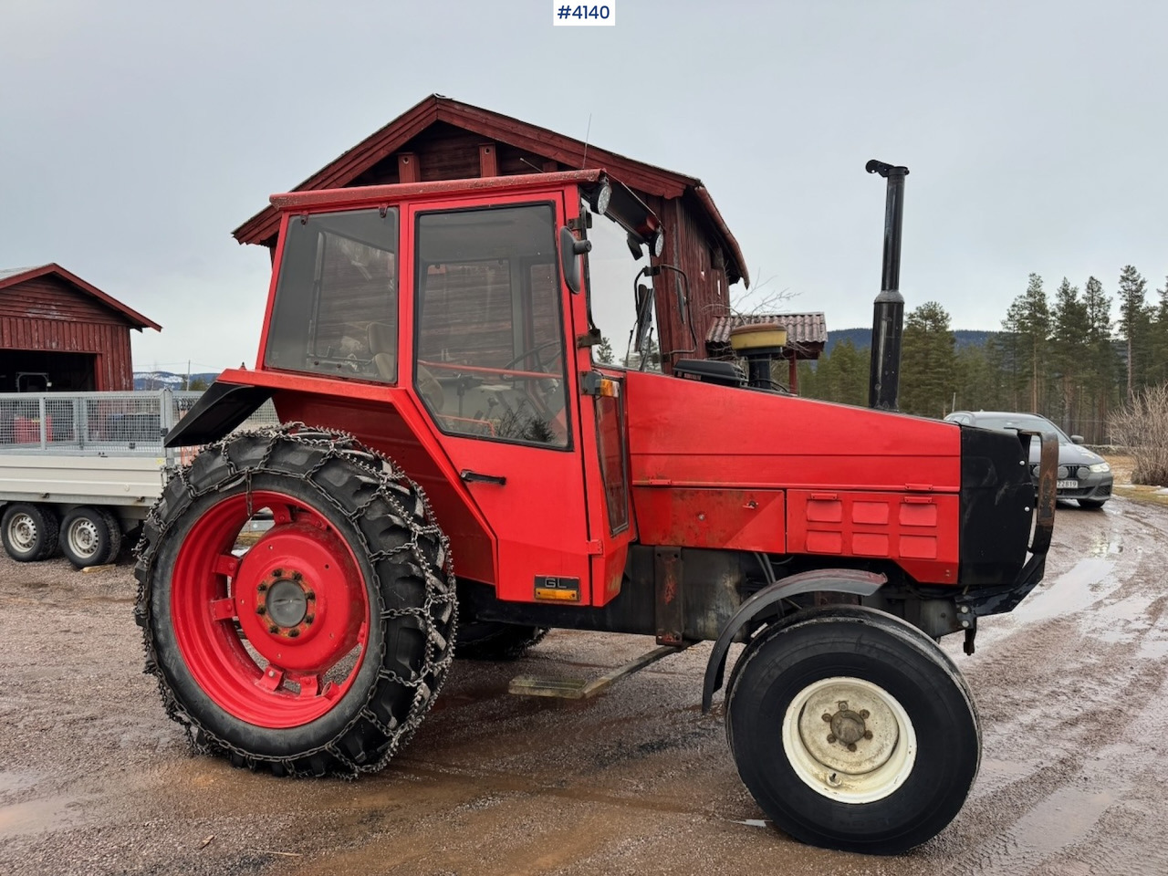 1985 Valmet 4x2 w/ Brackets. - Tractor: afbeelding 5 1985 Valmet 4x2 w/ Brackets. - Tractor: afbeelding 5
