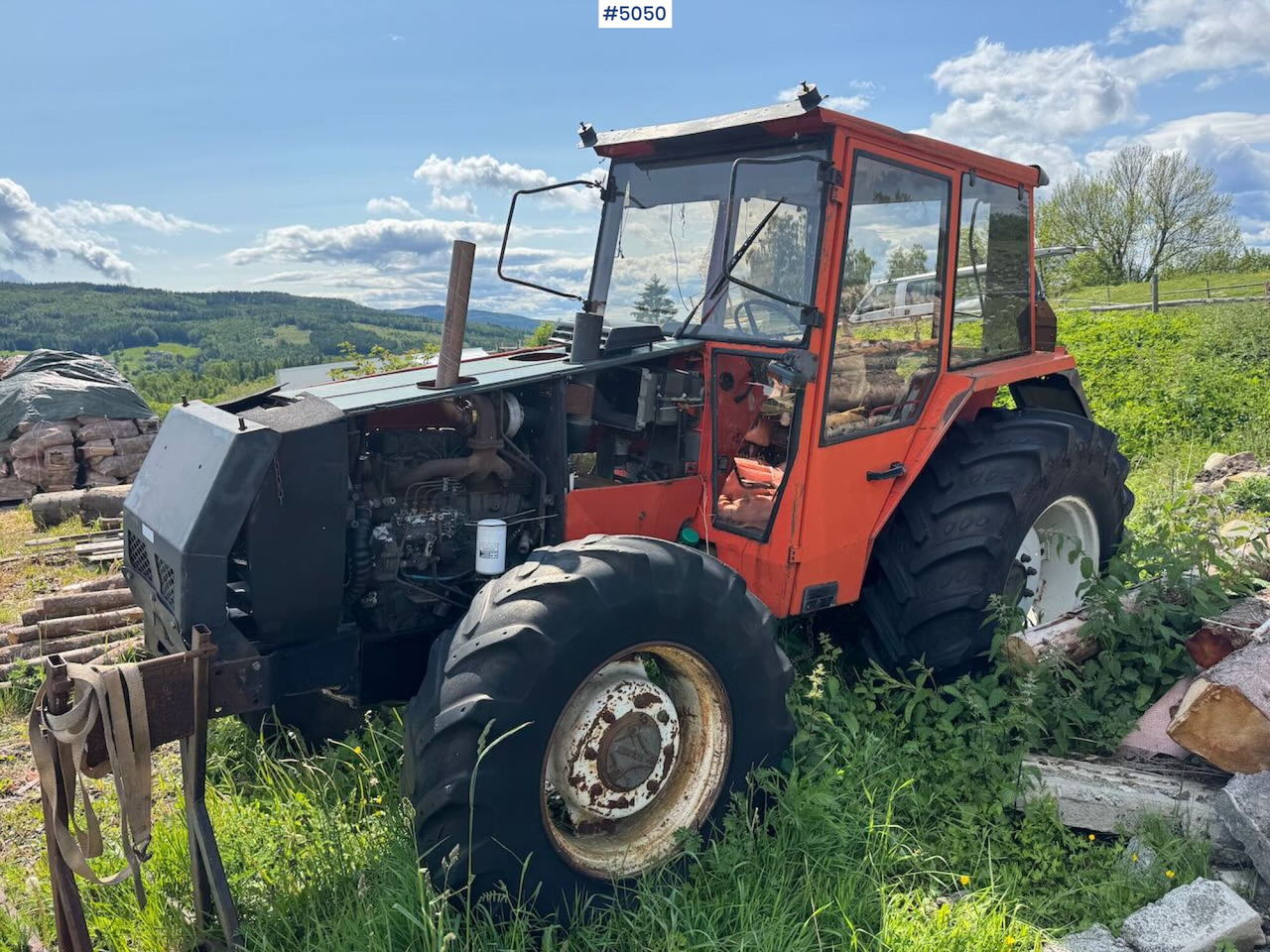 1985 Valmet 705 Turbo rep. Object - Tractor: afbeelding 3 1985 Valmet 705 Turbo rep. Object - Tractor: afbeelding 3