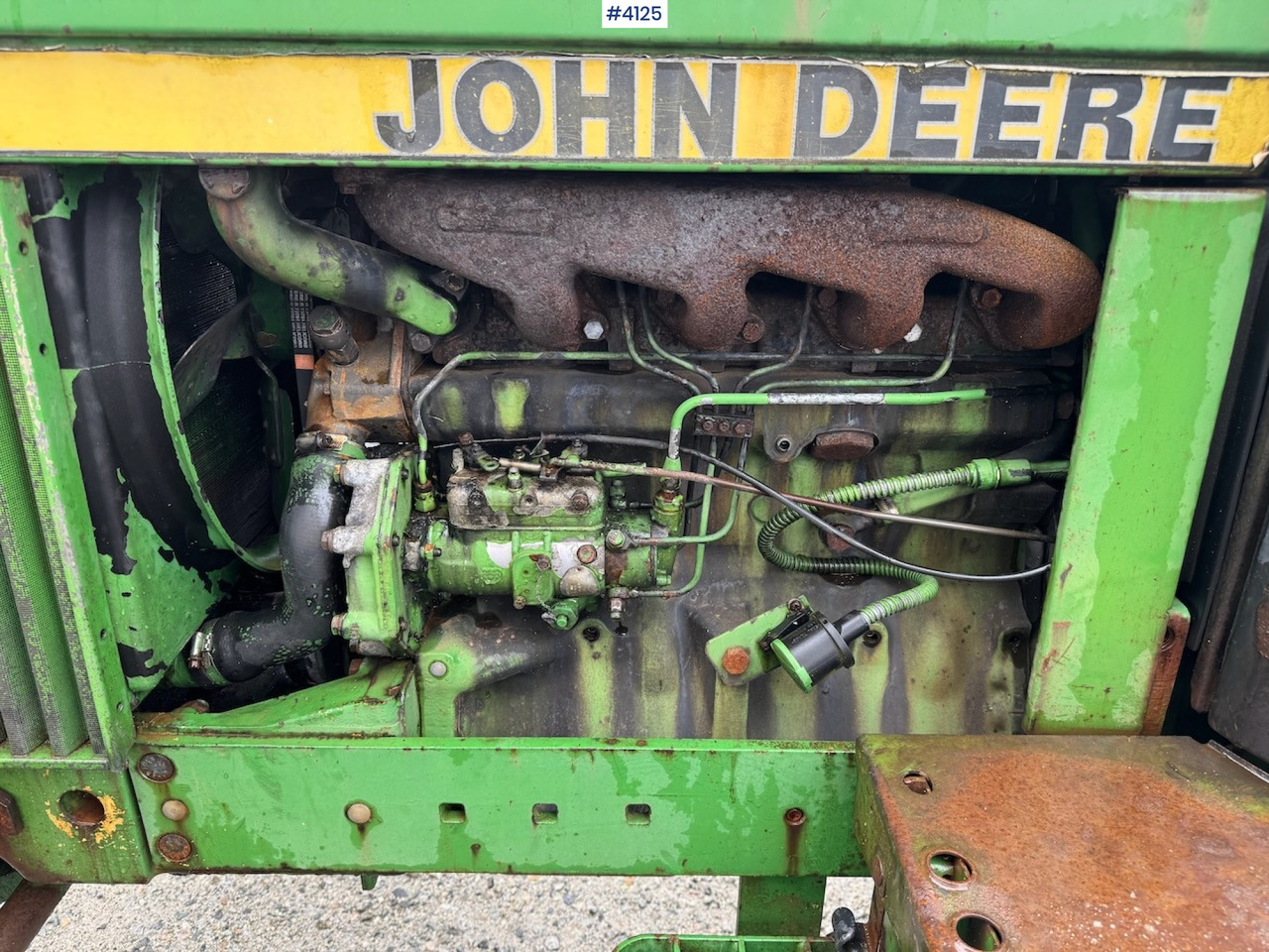 1987 John Deere 2040 Synchron. - Tractor: afbeelding 3 1987 John Deere 2040 Synchron. - Tractor: afbeelding 3